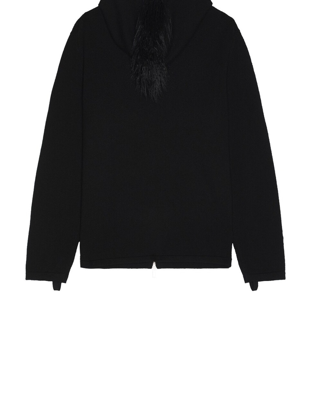 Helmut Lang Black Full-Zip Hooded Sweatshirt - Picture 11 of 15